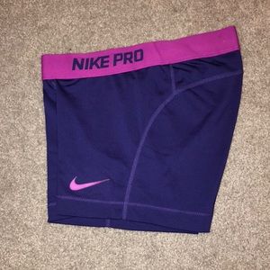 Purple Nike Pros